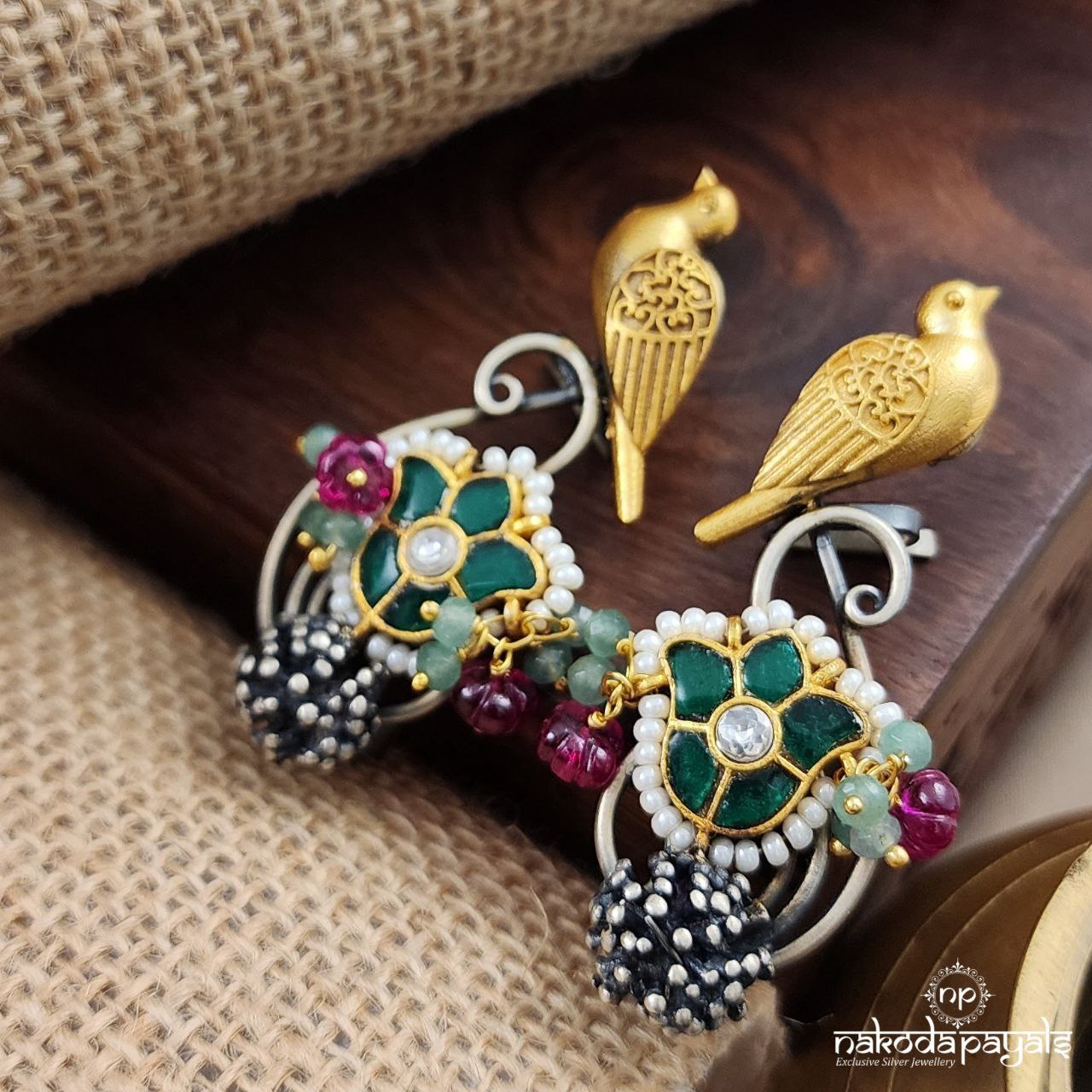 Kundan Cuff Earrings (S9368)