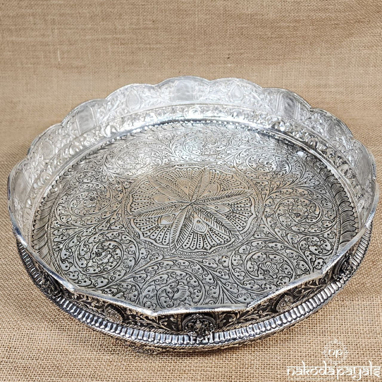 Traditional Lakshmi Plate (Aa1521)