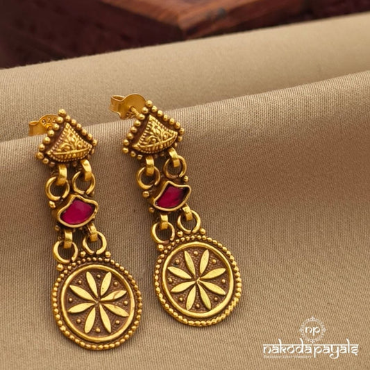 Endearing Circular Earrings (Ge10828)