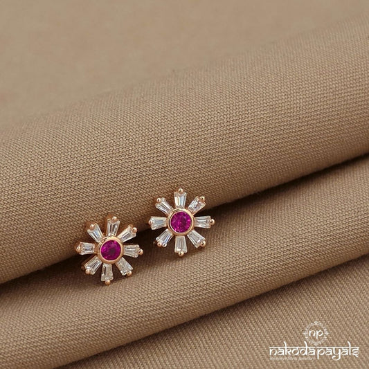 Floral Exemplary Studs (St4104)