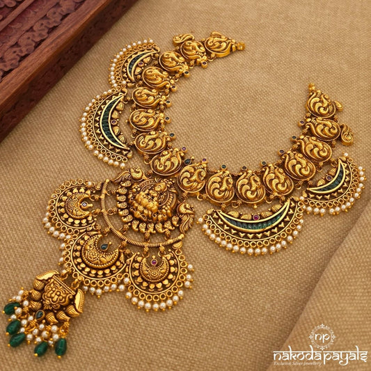 Lakshmi Pearl Drop Neckpiece (Gn10550)
