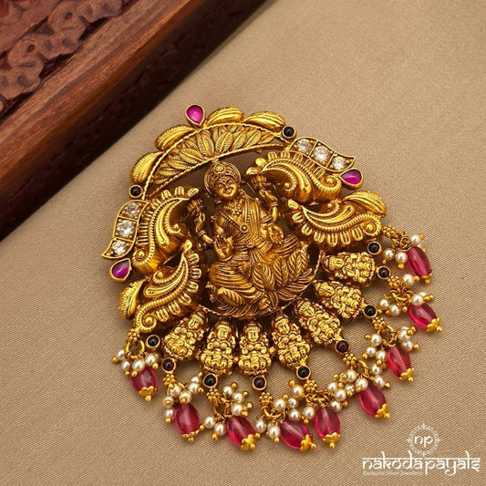 Pearly Traditional Lakshmi Pendant (Gp2388)