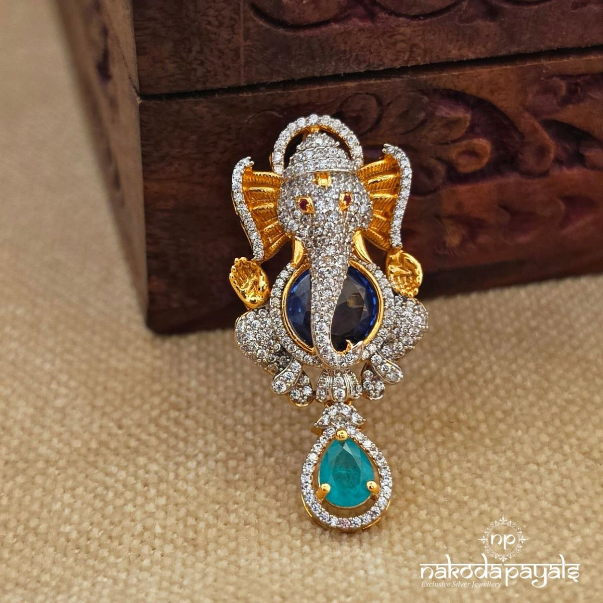 Exclusive  Ganesha Pendant (Gp2658)
