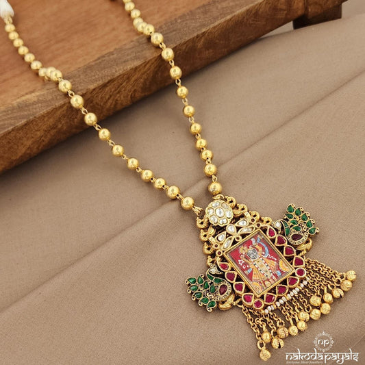 Stunning Kundan Srinathji Neckpiece (Gn9281)