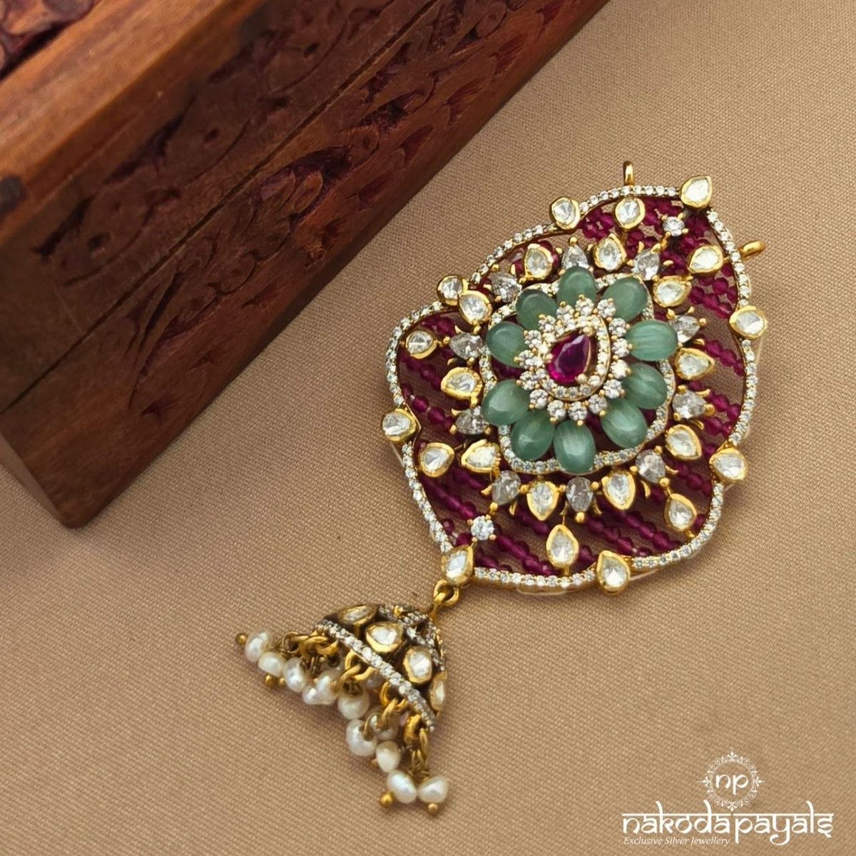 Exquisite Moissanite Pendant (Gp2611)