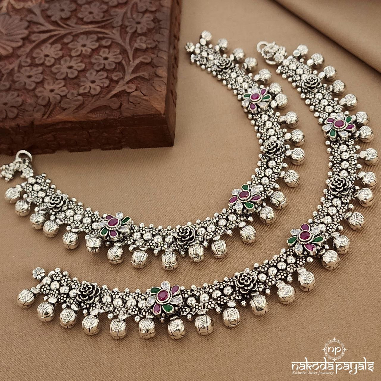 MultiColor  "11 Inch" Anklets (A6735)