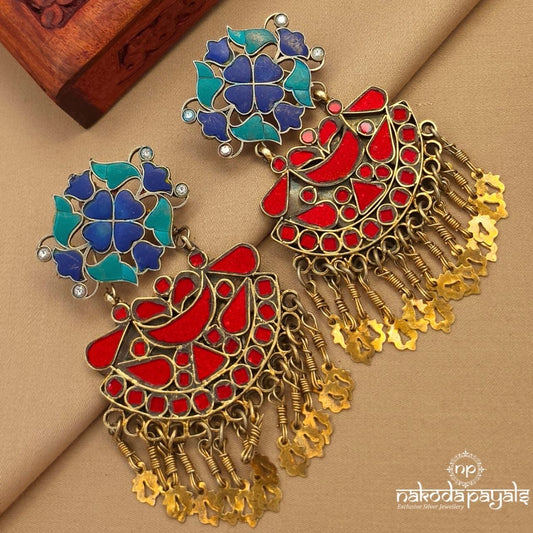 Exemplary Dual Tone Chandbali (C3999)