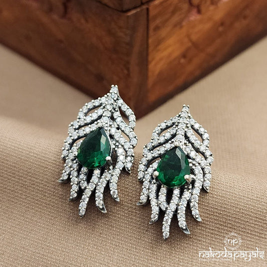 Emerald Green CZ Studs (S3730)