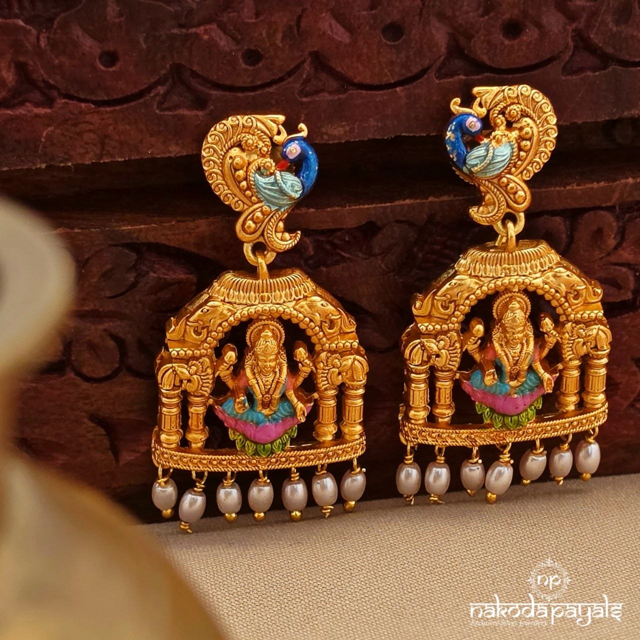 Gopuram Lakshmi Chandbali (Ge10836)