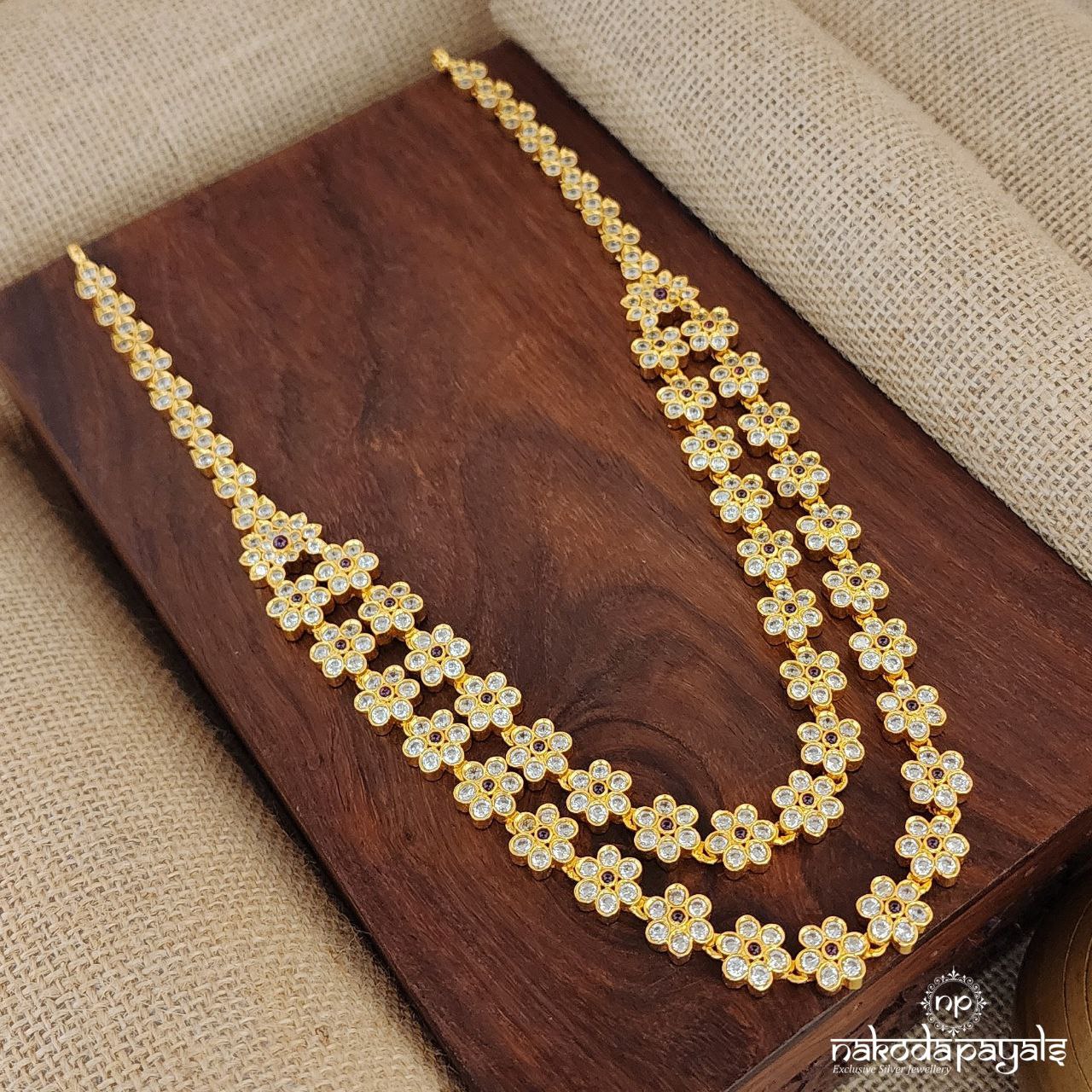 Glowing Flower Neckpiece (Gn8150)