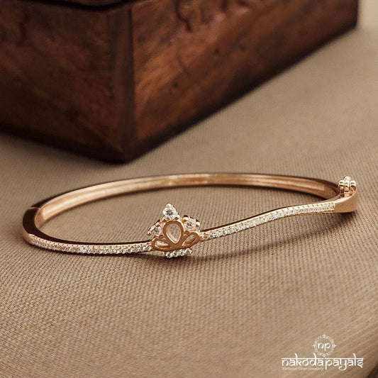 Crown Rose Gold Kada (St3800)