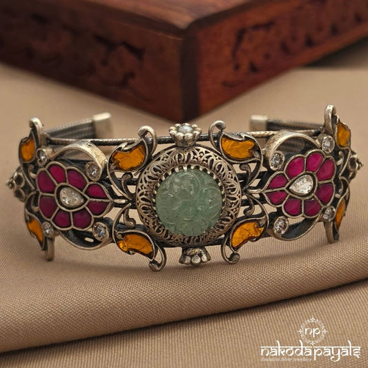 Exemplary Oxidised Cuff Kada (K6349)