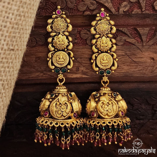 Traditional Long Lakshmi Jhumka (Ge10033)