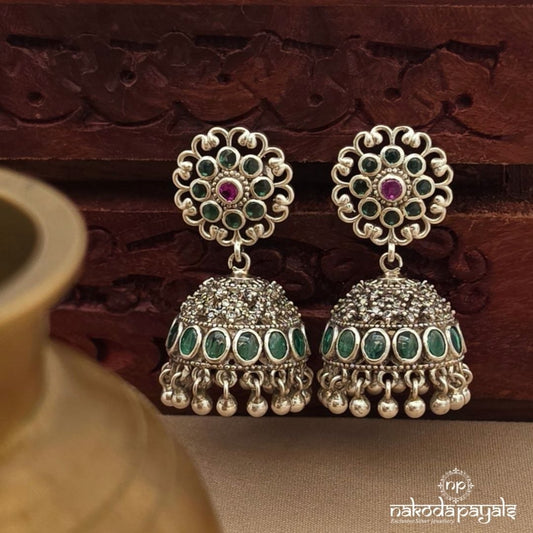 Exclusive Green Jhumka (J1775)