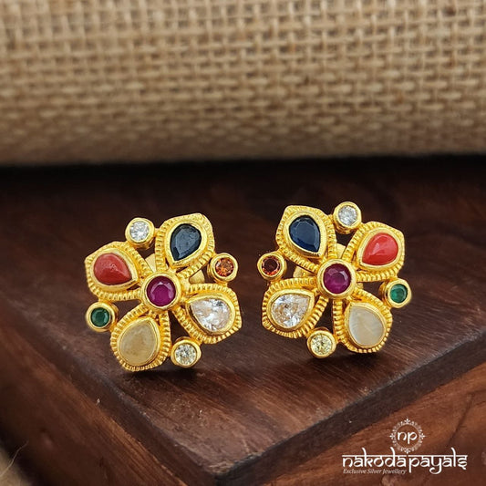 Glorious Navaratna Studs (Ge9353)