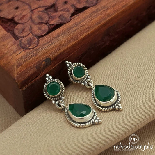 Green Drop Studs (S4073)