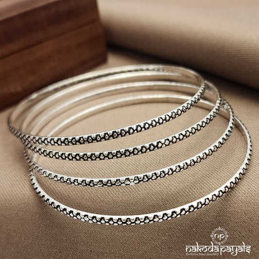 Stunning Thin Bangle Pair (K6157-60)