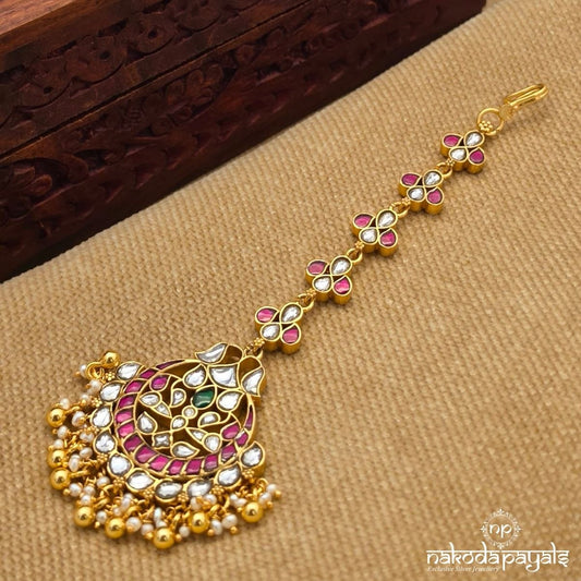 Pearl Drop Maang Tika (Gm1236)
