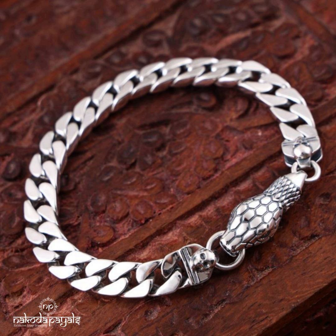 Snake Face Men's Bracelet (Mc1006)