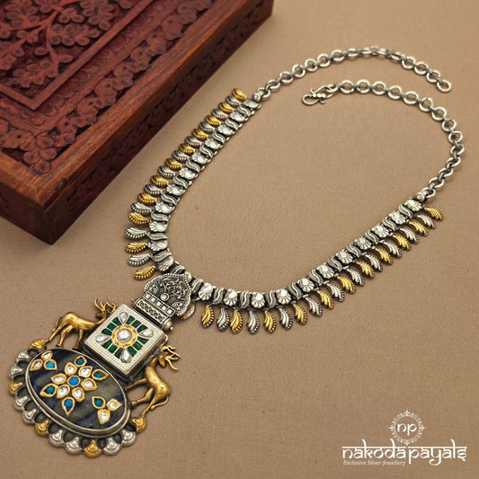 Tribal Dual Tone Neckpiece (N11784)