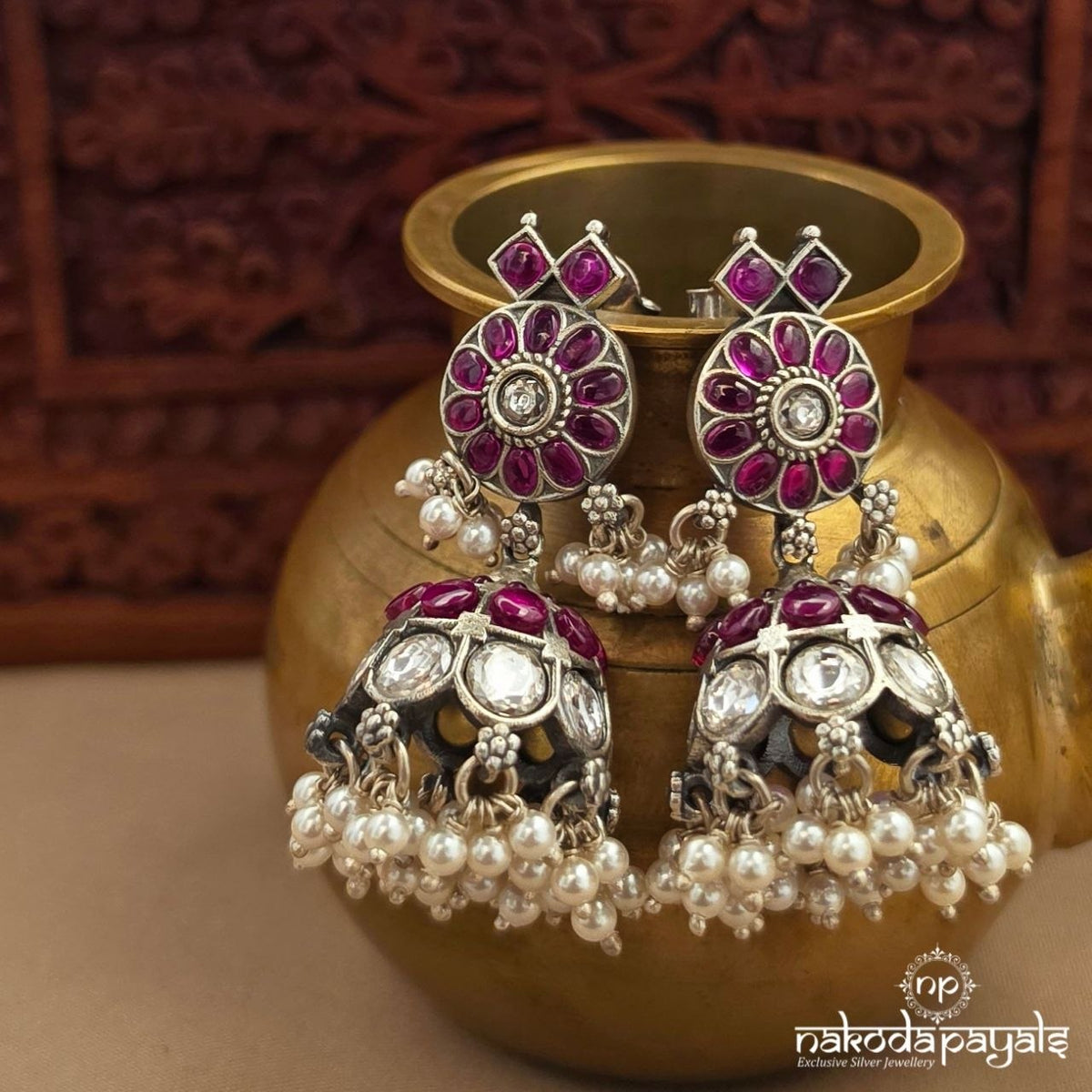 Stunning Pearl Jhumka (J1882)