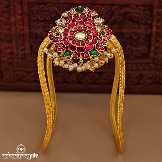 MultiColor Pearled Vanki Armlet (Ha0115)