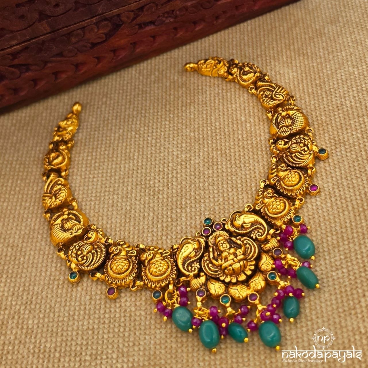Lakshmi Peacock Neckpiece (Gn10556)