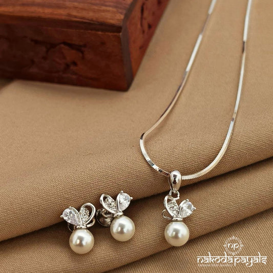 Cute pearly Pendant Set (St3994)