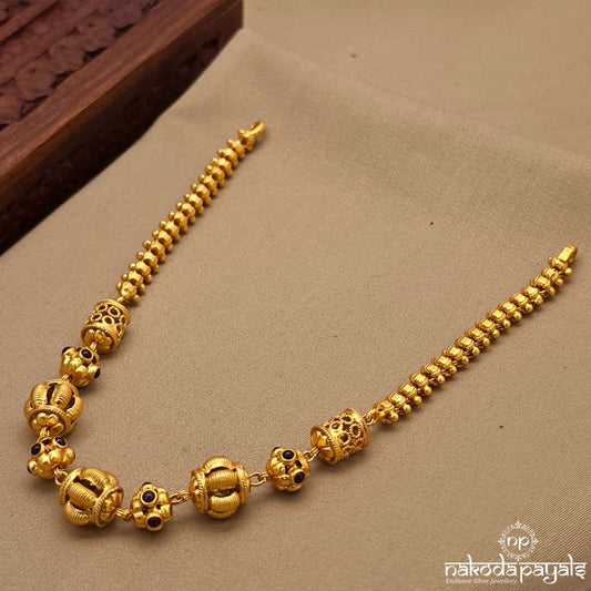 Mesmerizing Engraved Neckpiece (Gn10393)