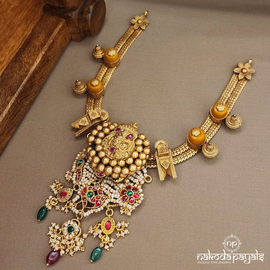 Kundan Nagru Neckpiece (Gn9502)