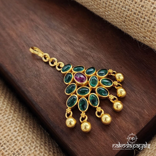 Kemp Ball  Drop Maang Tika (Gm1003)