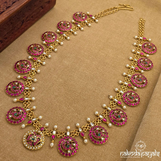 Gandaberunda Kundan Neckpiece (Gn10536)