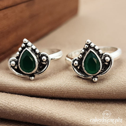 Lotus Green Toerings (T4690)