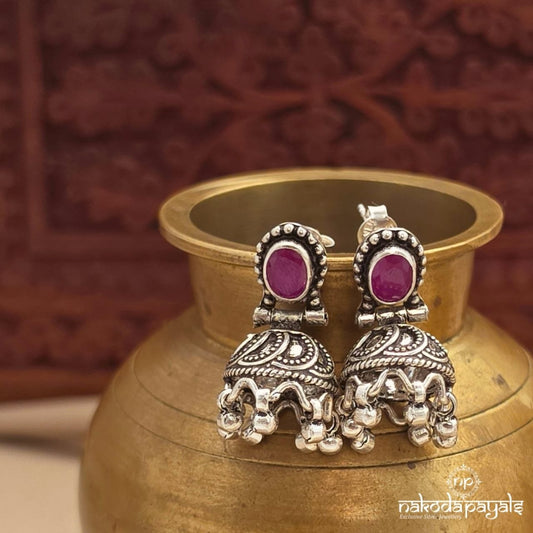 Stunning Oxidised Jhumka (J1728)
