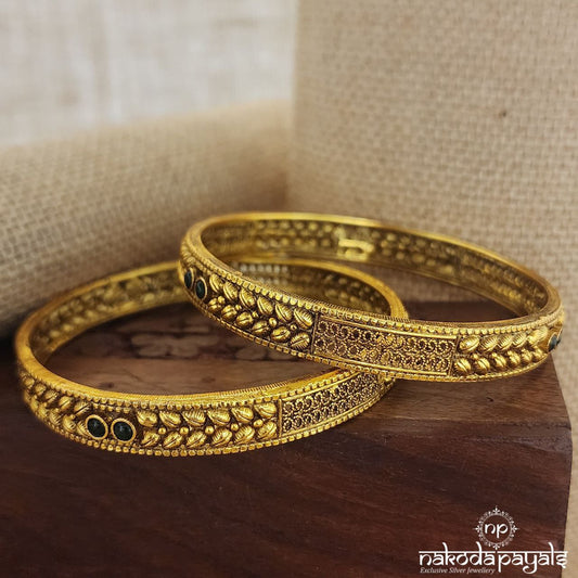 Green Leafy Bangles (Gk2799)