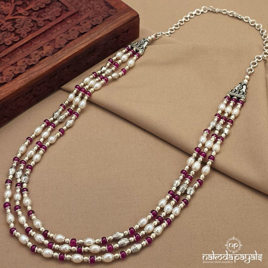 Pearly Red Neckpiece (N11814)