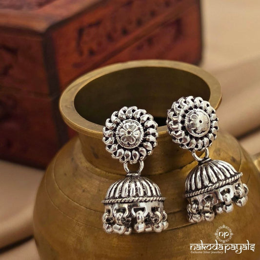 Sunny Floral Jhumka (J1728)