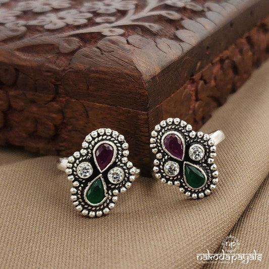 Unique MultiColor Toerings (T4790)