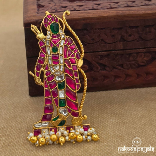 Lord Ram kundan Pendant (Gp2458)
