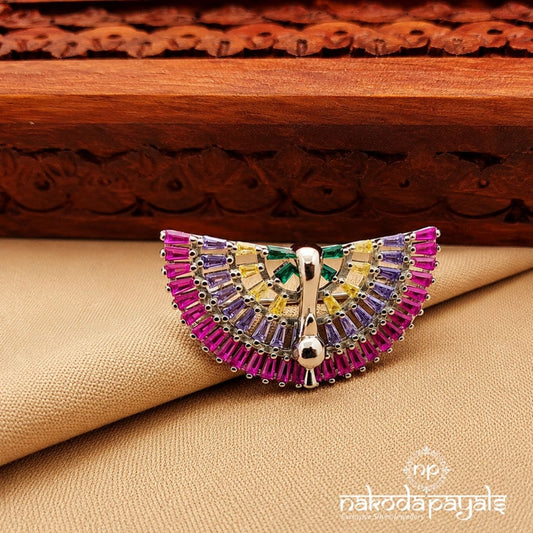 Endearing Peacock Brooch (St4061)