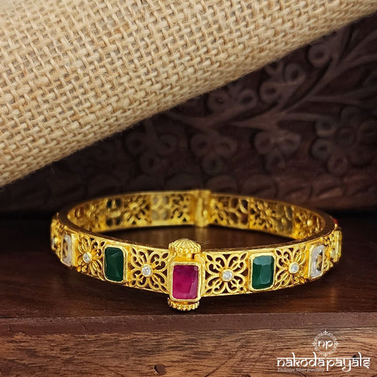 Rectangular Navaratna Kada (Gk3105-07)