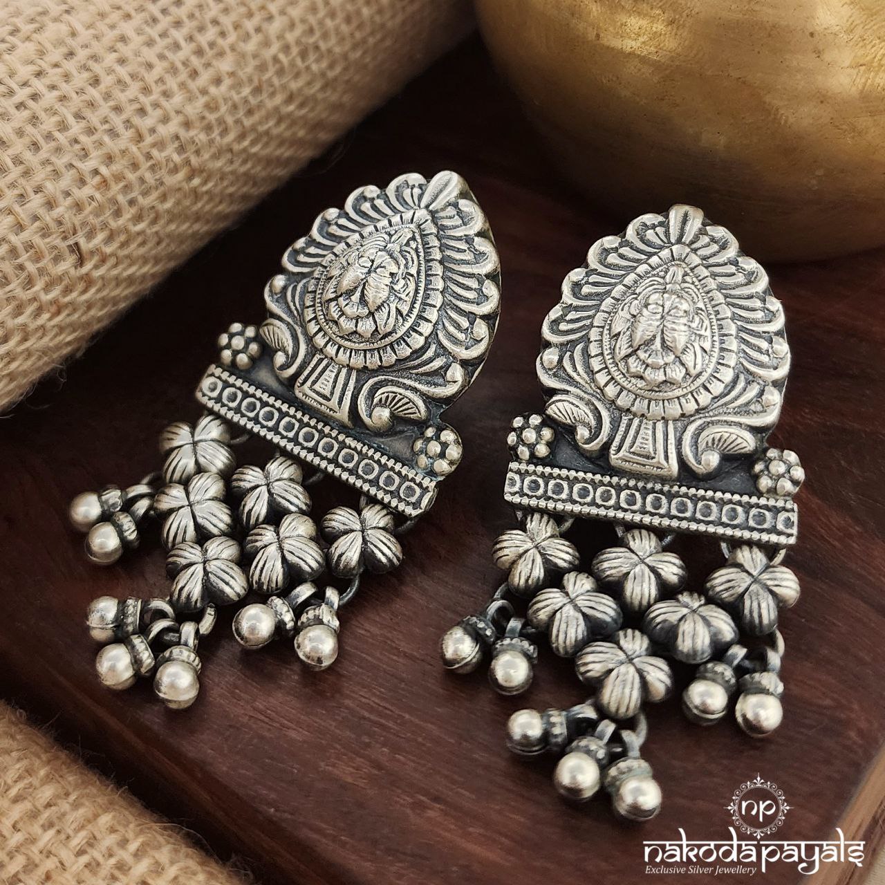 Traditional Floral Earrings (C3423)