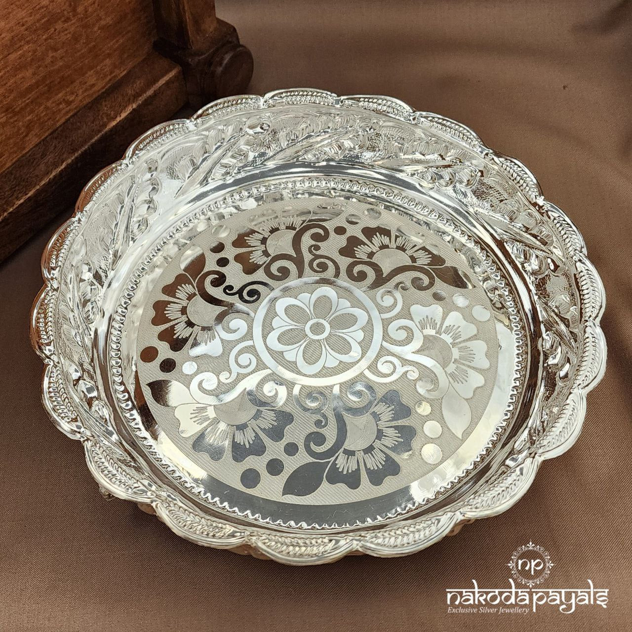 Flower Designed Plate (Aa2266)