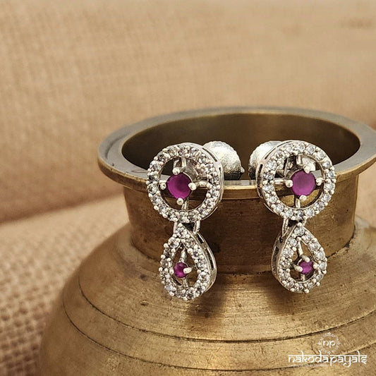 Pink Sparkling Studs (S3618)