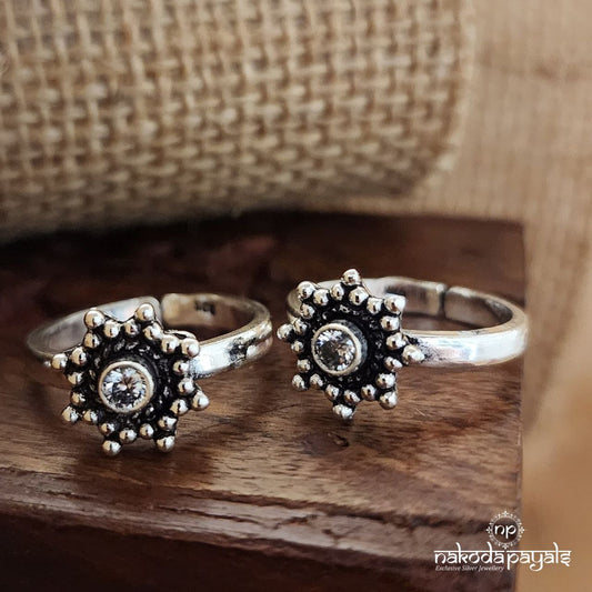 Traditional White Toerings (T4322)