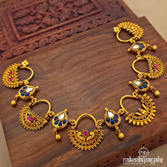 Exquisite Peacock Neckpiece (Gn10610)