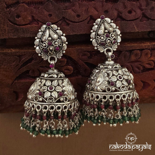 Exquisite Floral Jhumka (J1871)