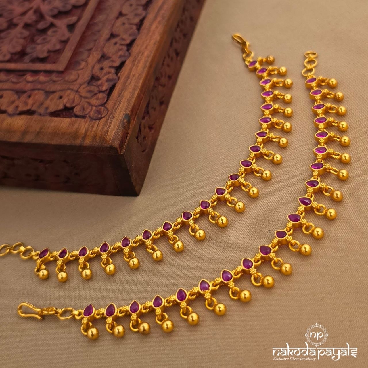 Pink Drop Ball Drop Maati (Gm1258)