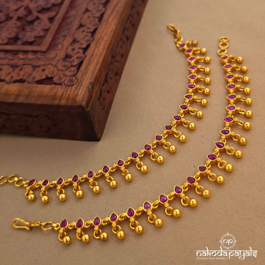 Pink Drop Ball Drop Maati (Gm1258)