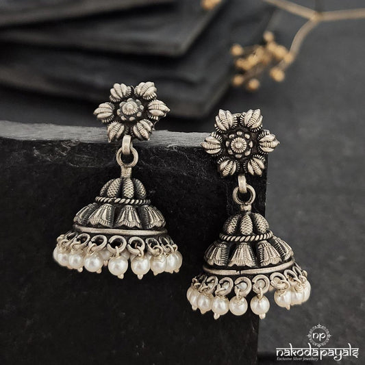 Pearled Drop Jhumka (J1112)